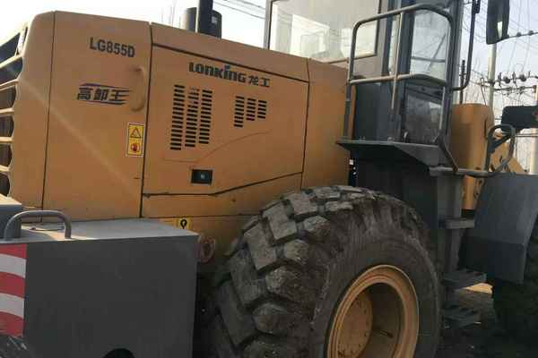 河北出售转让二手3200小时2011年龙工LG855D装载机