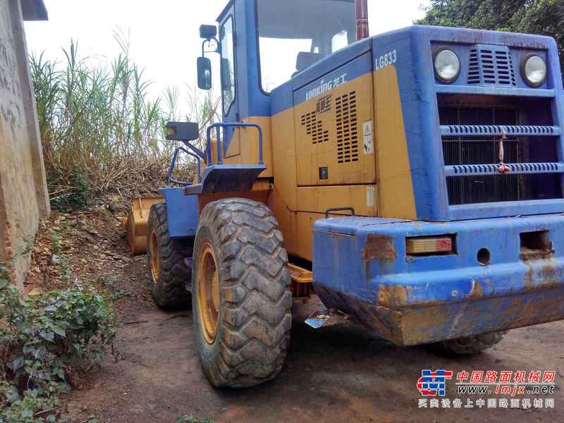 广东出售转让二手2800小时2010年龙工LG833B装载机