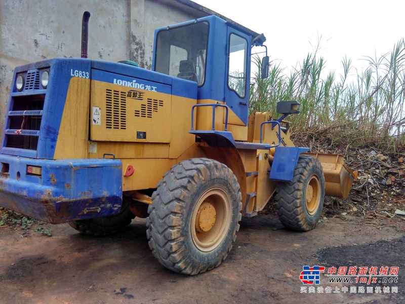 广东出售转让二手2800小时2010年龙工LG833B装载机