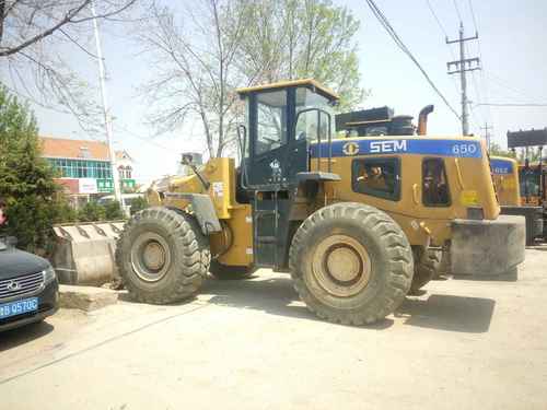 山东出售转让二手6500小时2010年山工SEM650装载机