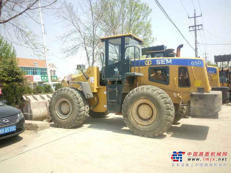 山东出售转让二手6500小时2010年山工SEM650装载机