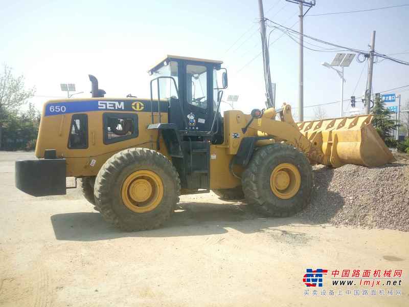 山东出售转让二手5000小时2010年山工SEM650装载机