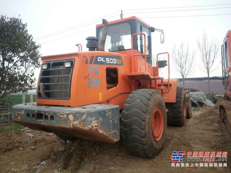 山东出售转让二手6500小时2011年斗山DL503装载机
