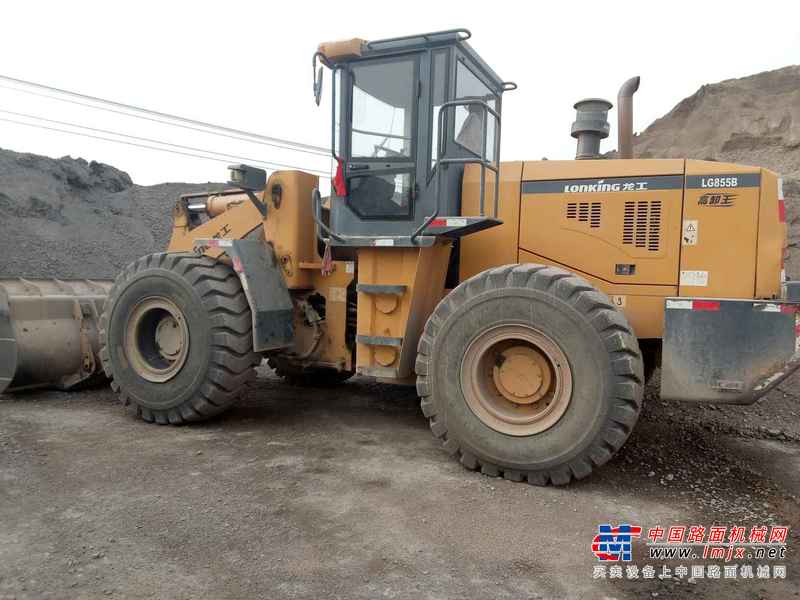 辽宁出售转让二手6000小时2010年龙工LG855B装载机