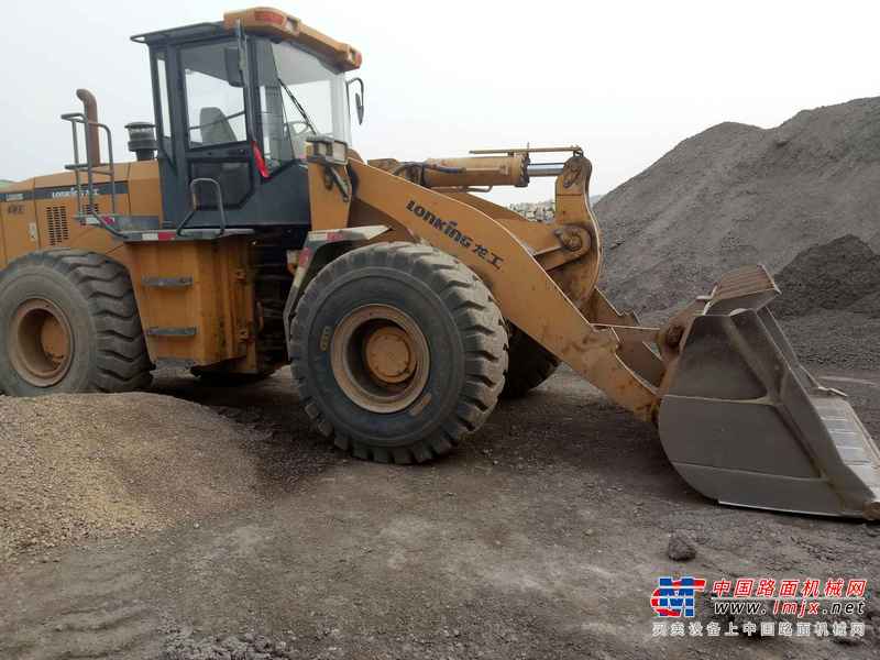 辽宁出售转让二手6000小时2010年龙工LG855B装载机