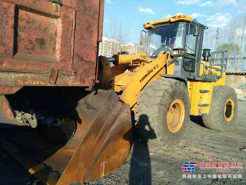 山西出售转让二手6000小时2009年龙工LG855B装载机