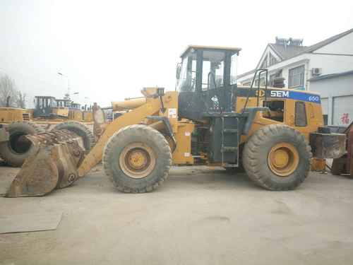 山东出售转让二手9000小时2008年山工SEM650装载机