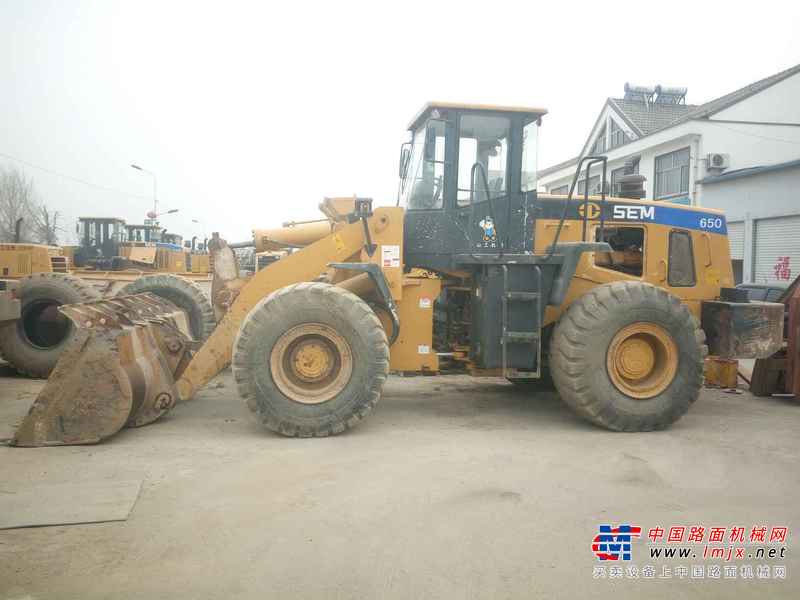 山东出售转让二手9000小时2008年山工SEM650装载机