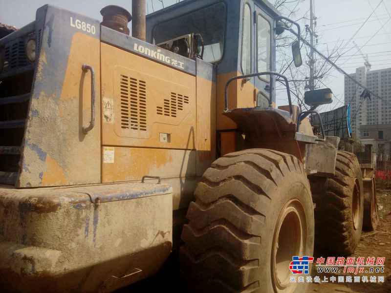 江西出售转让二手8000小时2009年龙工CDM856装载机