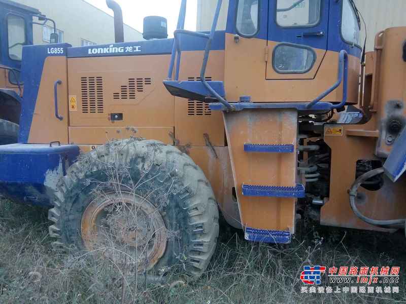 贵州出售转让二手3100小时2013年龙工LG855装载机