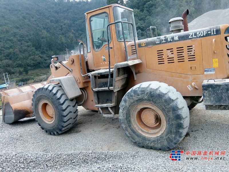 贵州出售转让二手1600小时2008年山工ZL50F装载机