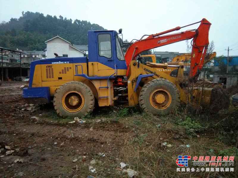 贵州出售转让二手5600小时2010年龙工LG833装载机