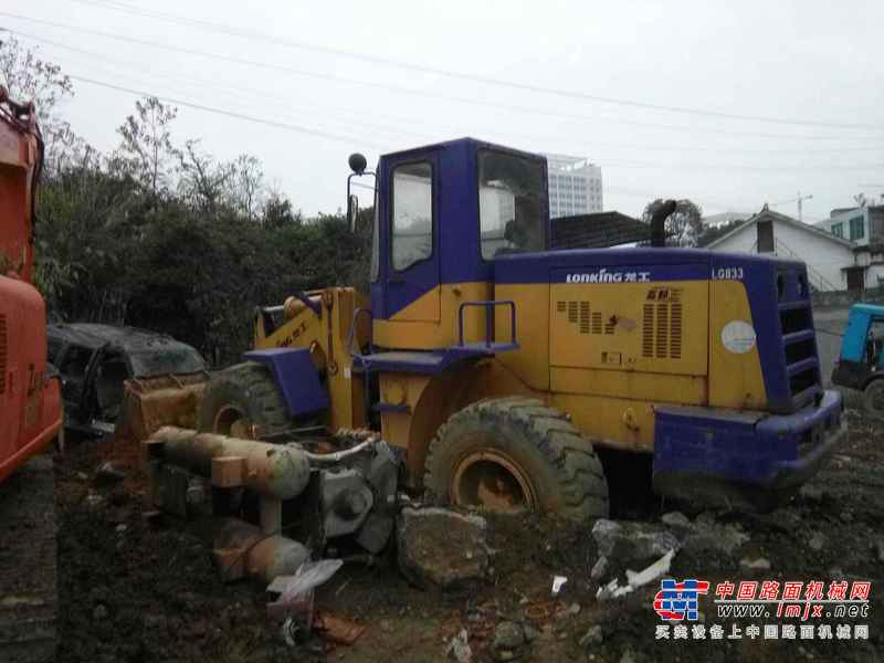 贵州出售转让二手5600小时2010年龙工LG833装载机