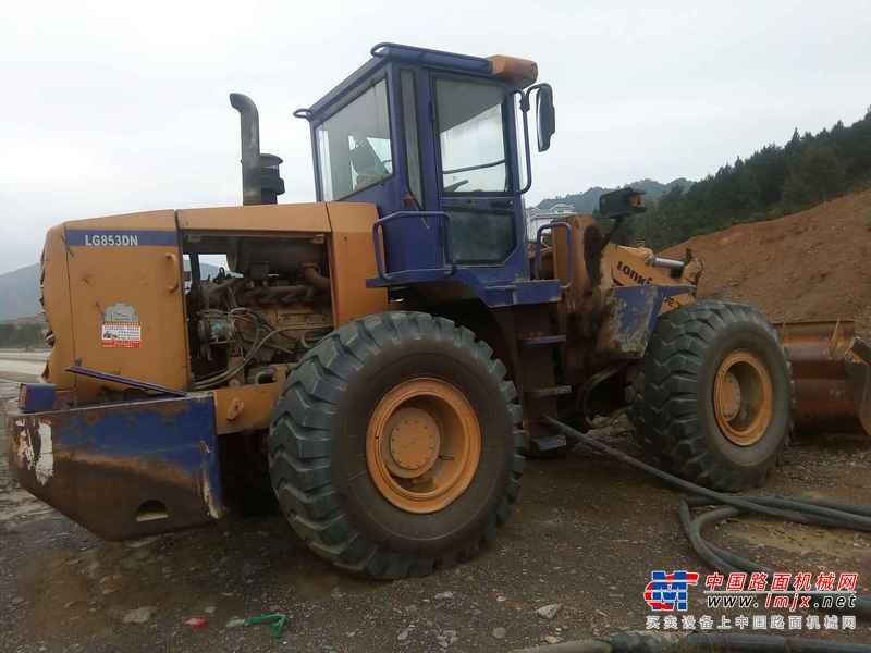 贵州出售转让二手4600小时2012年龙工LG853D装载机