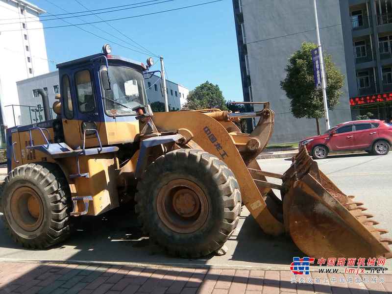 贵州出售转让二手9100小时2007年龙工LG50C装载机