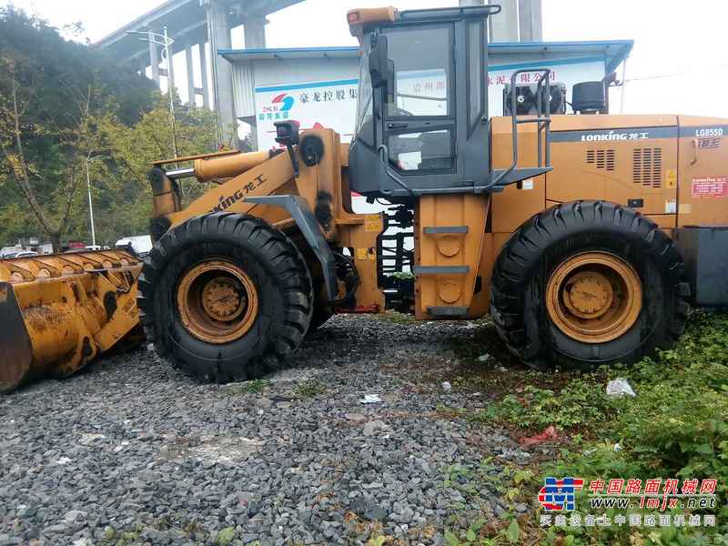 贵州出售转让二手1000小时2013年龙工LG855D装载机
