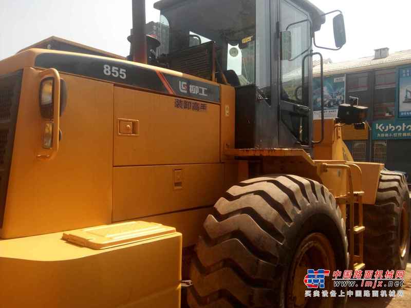 云南出售转让二手4500小时2012年柳工CLG855装载机