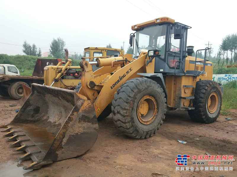 陕西出售转让二手7000小时2011年龙工LG855B装载机