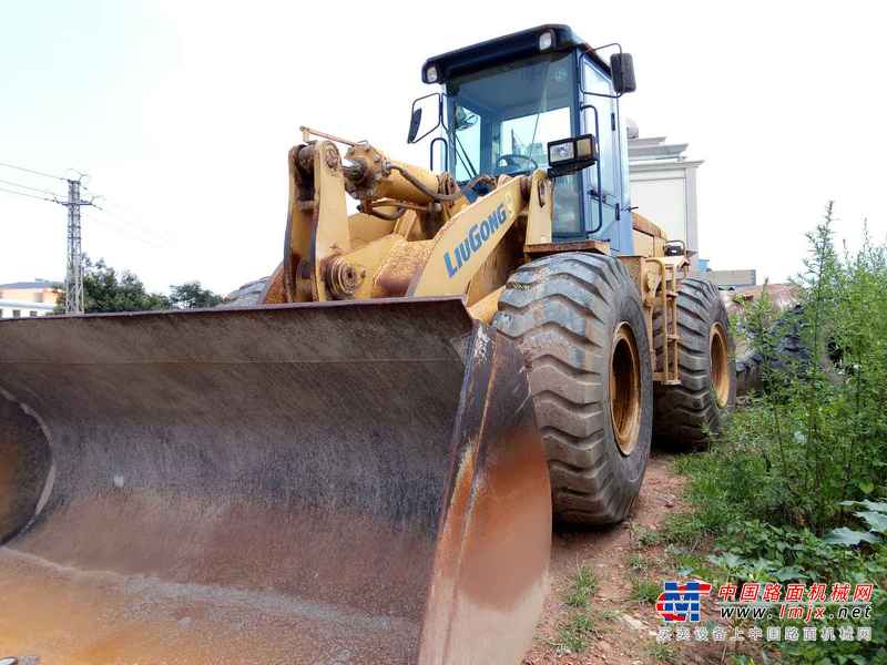 云南出售转让二手3741小时2009年柳工CLG855装载机
