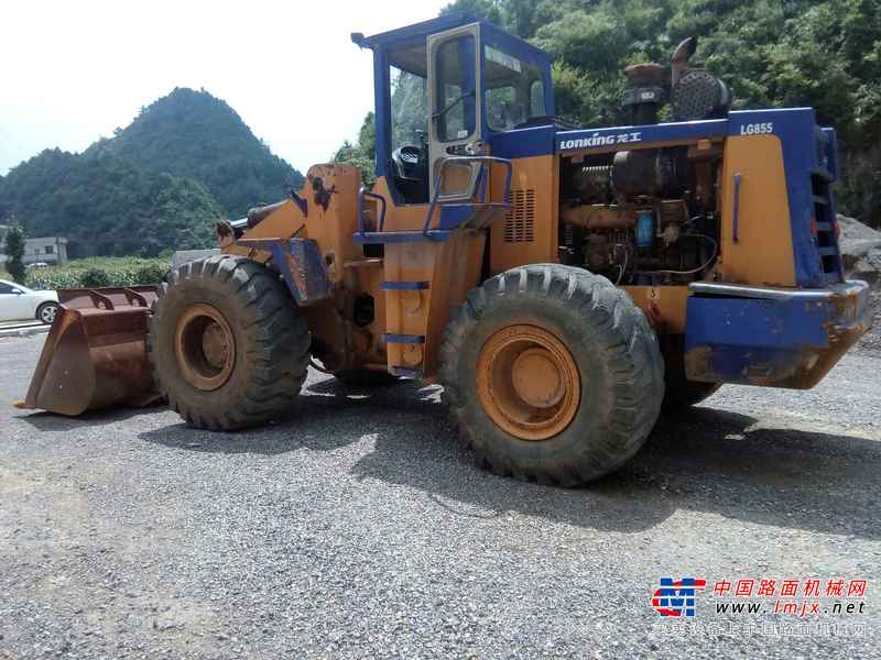 贵州出售转让二手5700小时2010年龙工LG855装载机