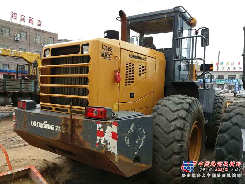 陕西出售转让二手4000小时2014年龙工LG855D装载机