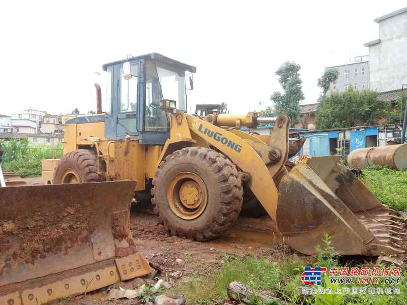云南出售转让二手9474小时2008年柳工CLG855装载机