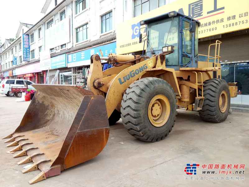 云南出售转让二手7426小时2007年柳工CLG856装载机