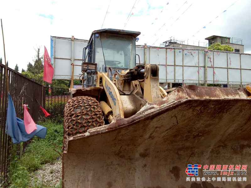 云南出售转让二手7000小时2007年龙工LG856装载机