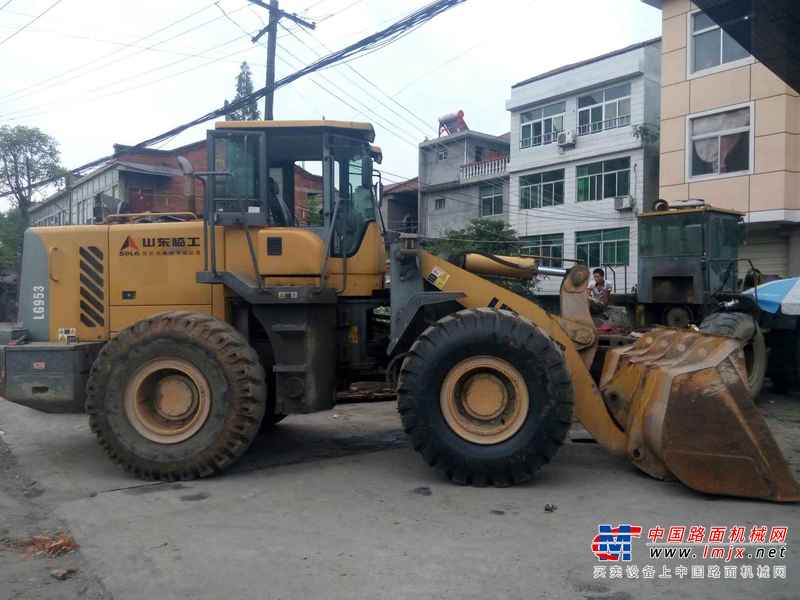 陕西出售转让二手4800小时2009年临工LG953装载机