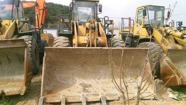 辽宁出售转让二手9500小时2008年山工SEM650装载机