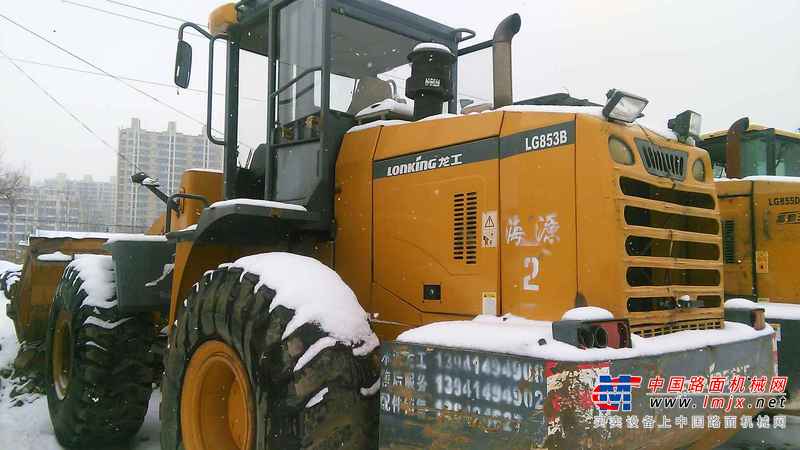 辽宁出售转让二手7000小时2010年龙工LG853B装载机