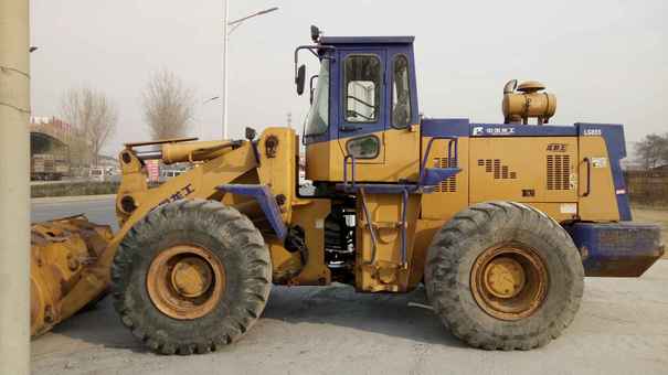 河北出售转让二手2500小时2009年龙工CDM855EK装载机