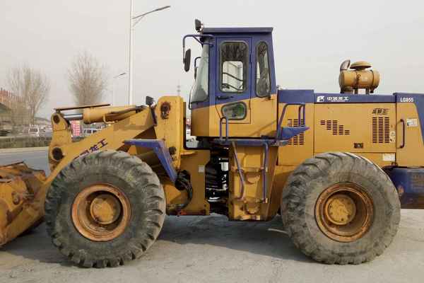 河北出售转让二手2500小时2009年龙工CDM855EK装载机