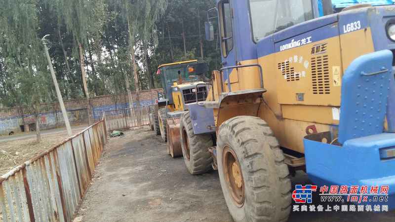 山西出售转让二手8000小时2009年龙工LG833装载机