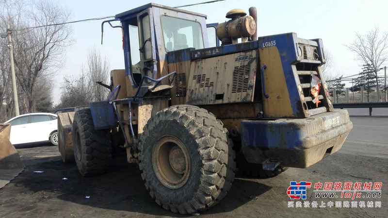 山西出售转让二手3400小时2008年龙工LG855装载机