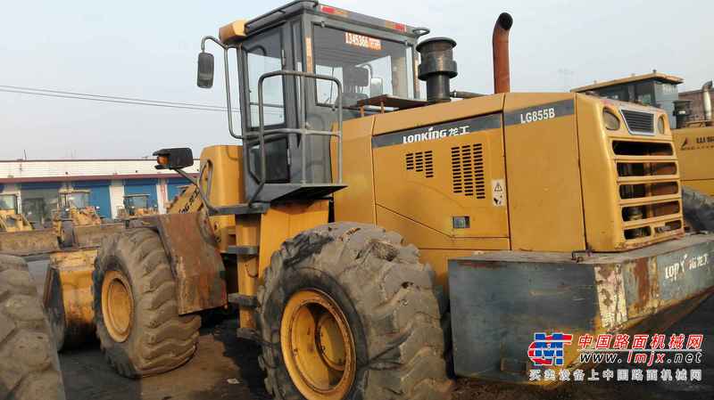 山西出售转让二手3200小时2011年龙工LG855B装载机