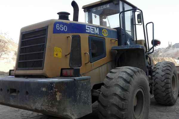 山西出售转让二手6400小时2009年山工SEM650装载机