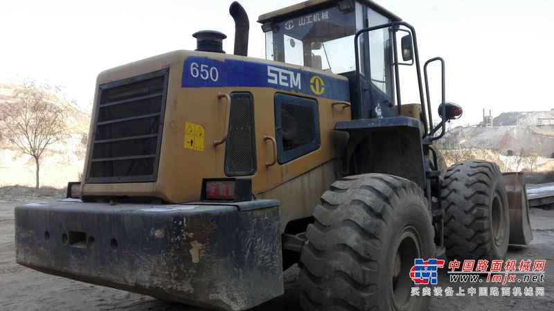 山西出售转让二手6400小时2009年山工SEM650装载机