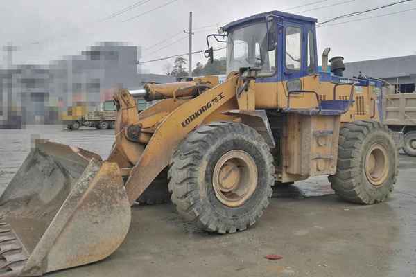 贵州出售转让二手7300小时2009年龙工LG855装载机