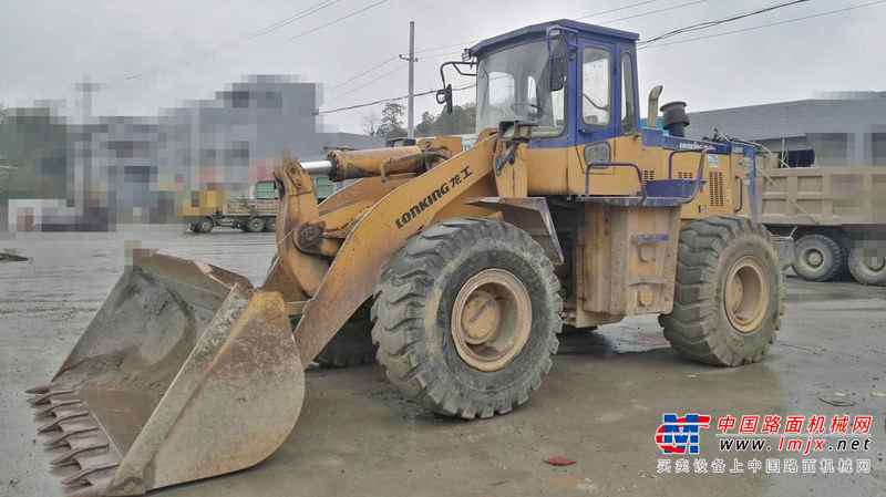 贵州出售转让二手7300小时2009年龙工LG855装载机