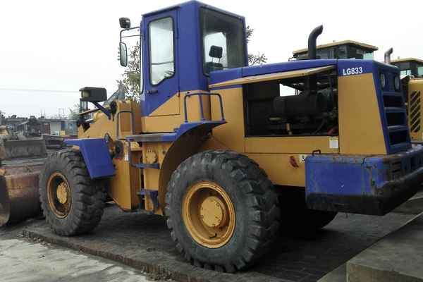 山西出售转让二手5800小时2007年龙工LG833装载机