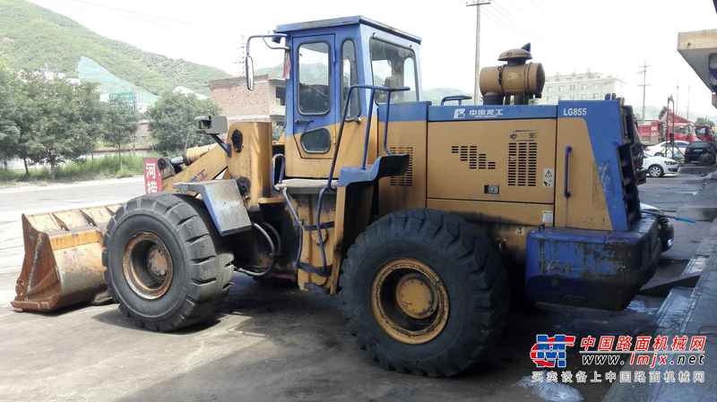 山西出售转让二手6700小时2008年龙工LG855装载机