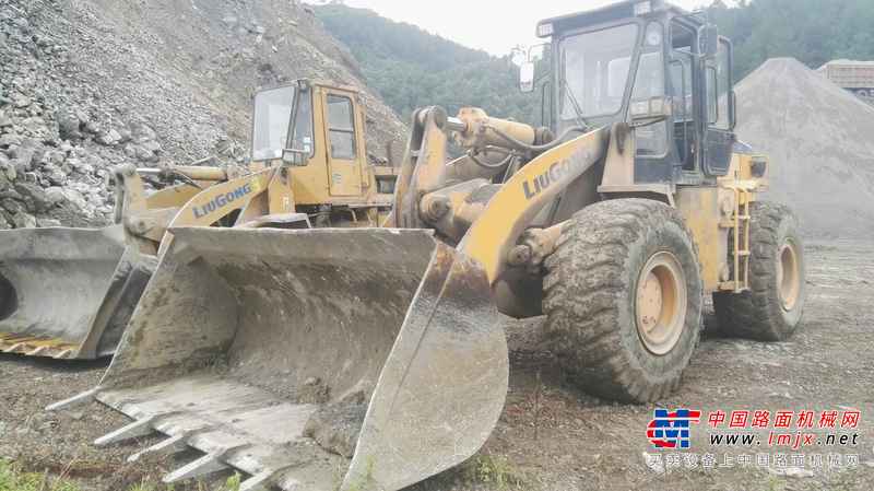 贵州出售转让二手7034小时2011年柳工CLG855装载机