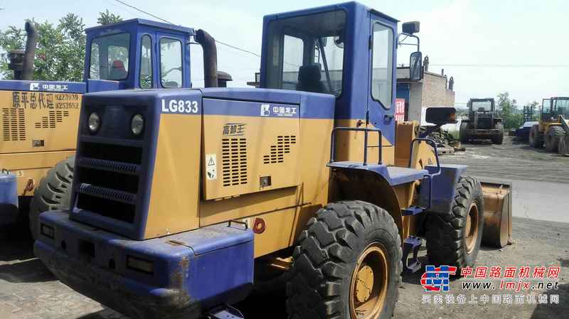 山西出售转让二手800小时2010年龙工LG833装载机