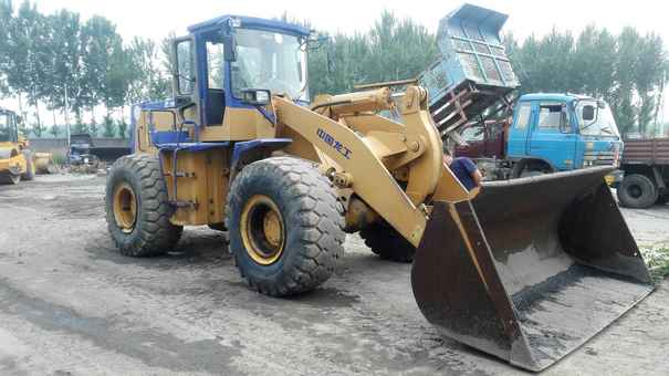 山西出售转让二手3800小时2007年龙工LG855装载机