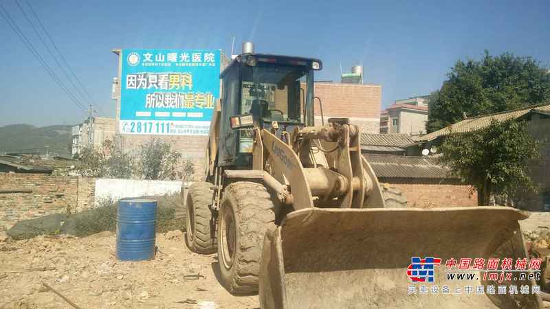 云南出售转让二手4000小时2009年柳工CLG835装载机
