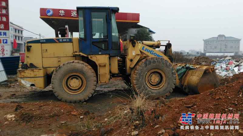 湖南出售转让二手4682小时2010年柳工CLG855装载机