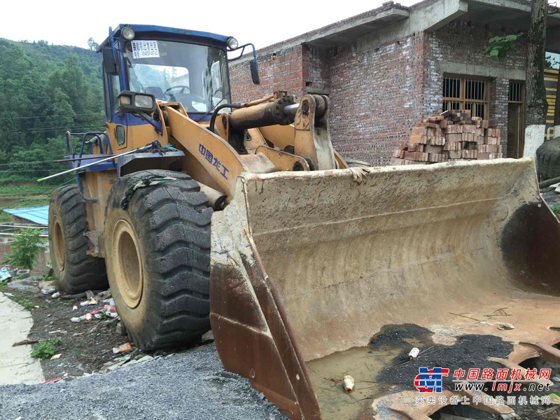 贵州出售转让二手6850小时2008年龙工LG855装载机
