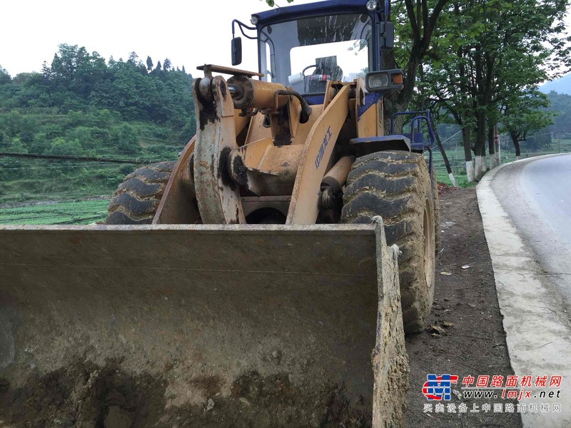 贵州出售转让二手5120小时2008年龙工LG855装载机