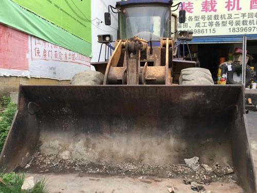 贵州出售转让二手8560小时2005年龙工LG855装载机